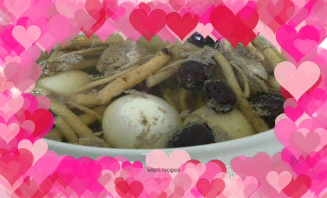 Stewed Fan Bones with Codonopsis Astragalus