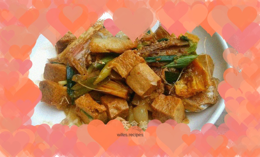 Salted Fish and Bean Curd Stewed with Frozen Tofu