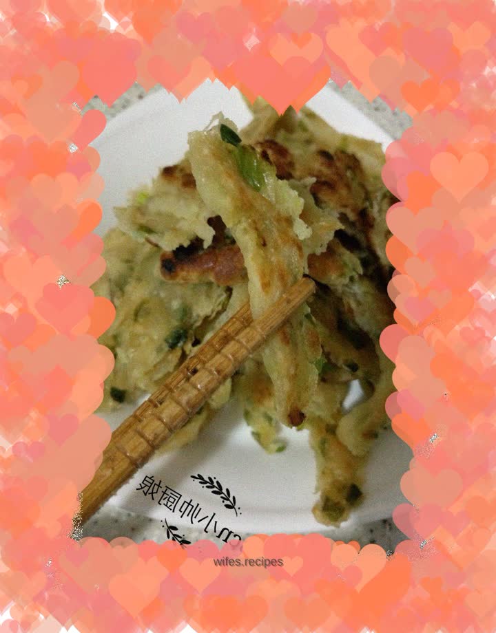 Scallion thousand-layer hand-shredded pancake