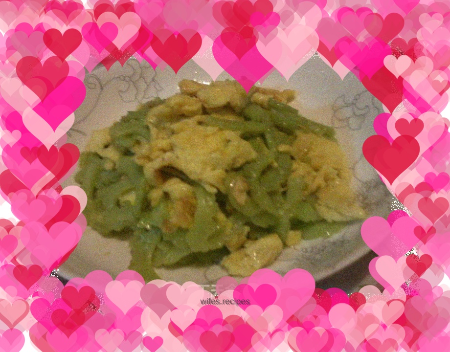 Bitter Melon Scrambled Eggs