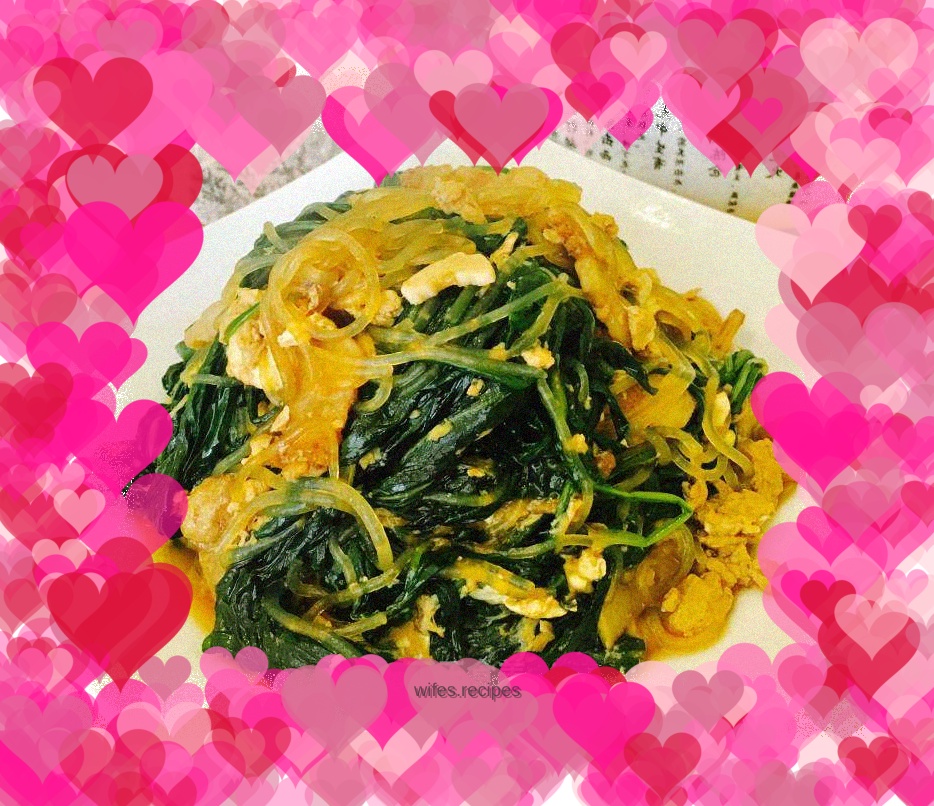 Dandelion stewed vermicelli