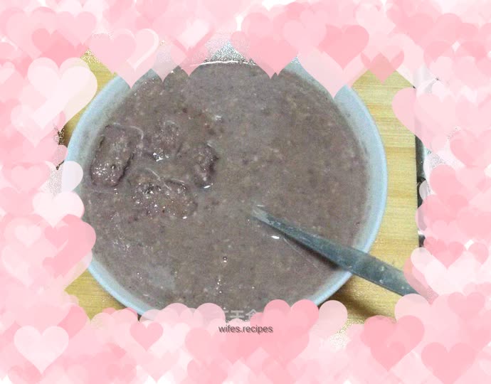 Red bean and peanut paste