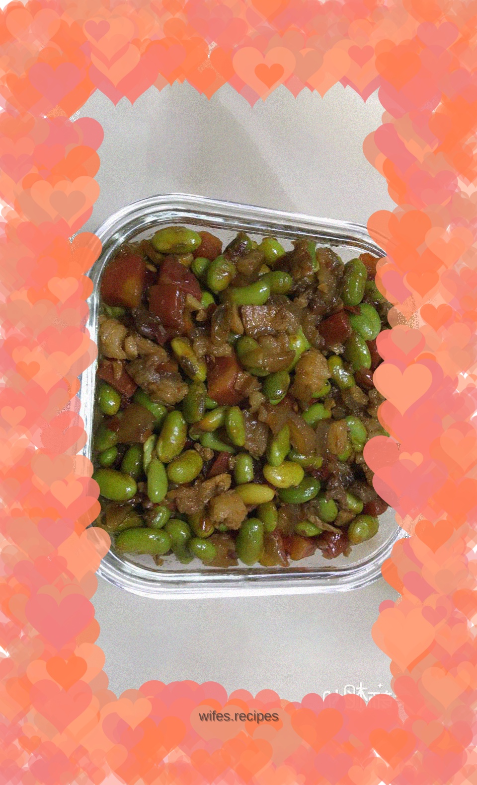 The encounter between green beans and carrots