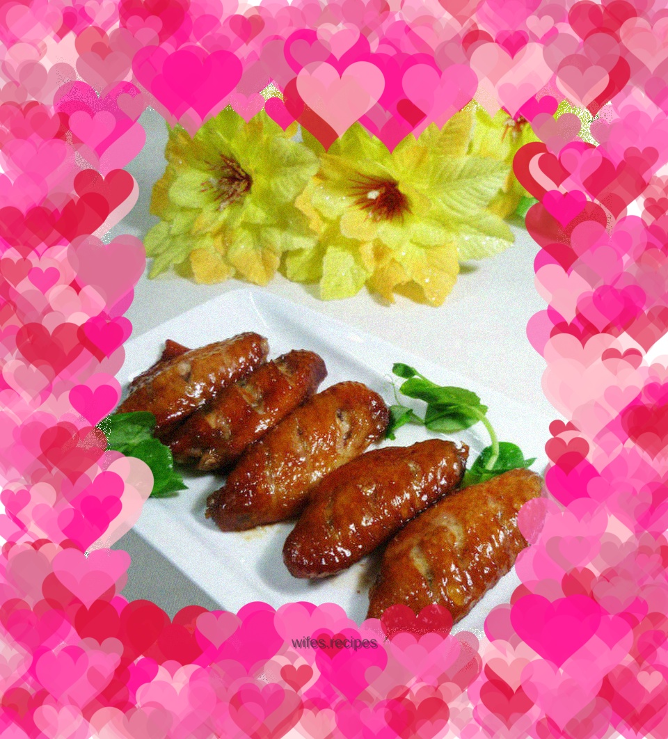 Barbecued Pork Wings