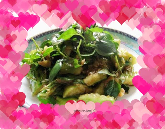 Summer gold cannot be exchanged --- Nine-story pagoda cold cucumber