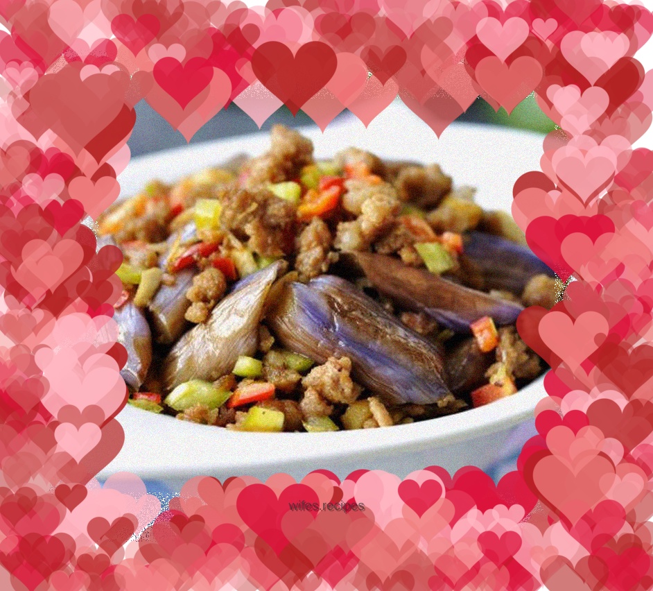 Purple line eggplant