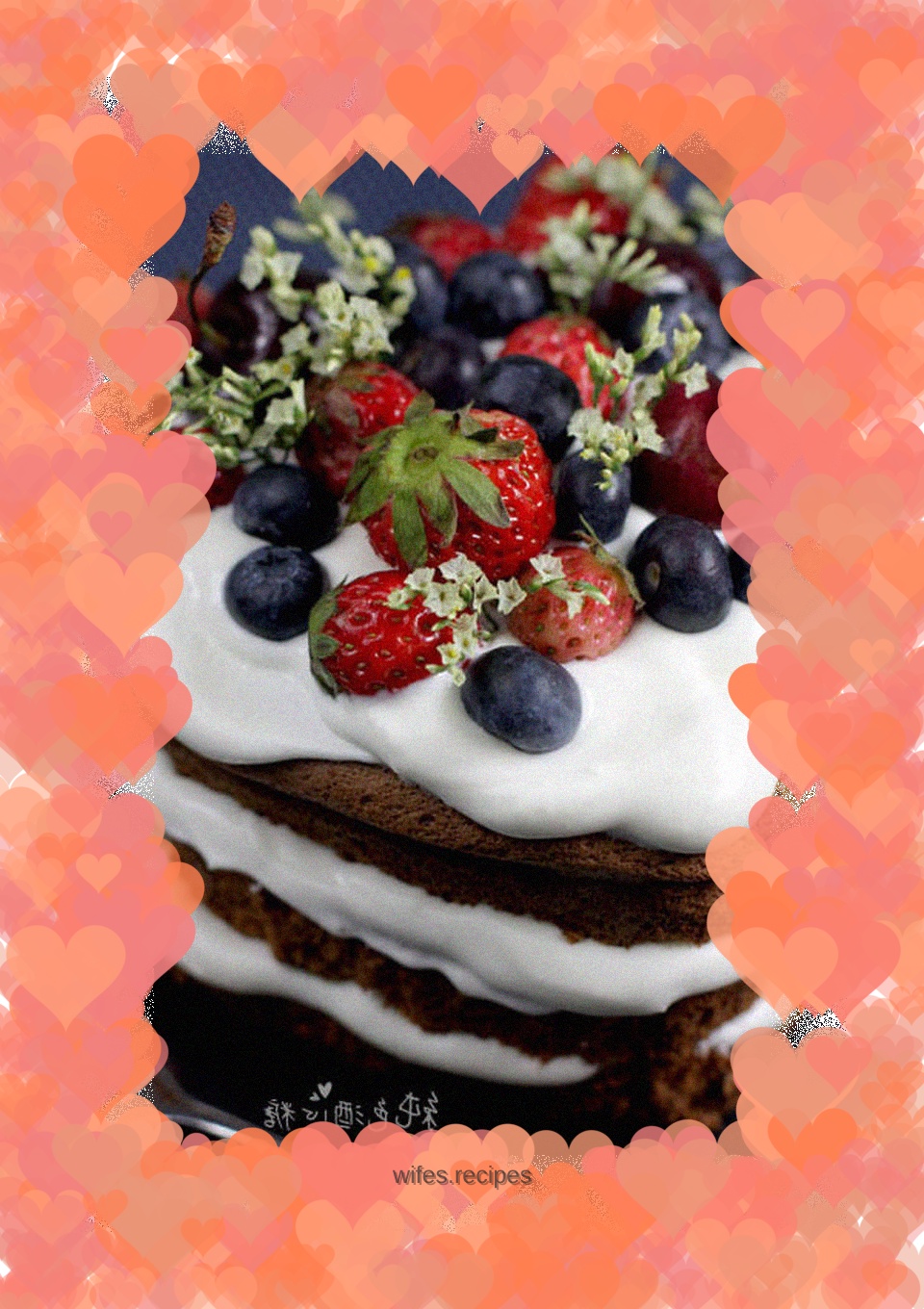 Fresh Fruit Naked Cake