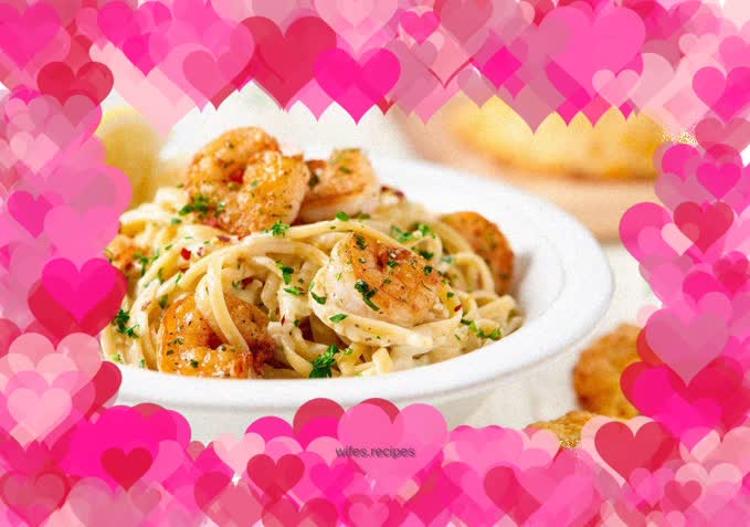 Homemade Creamy Shrimp Pasta