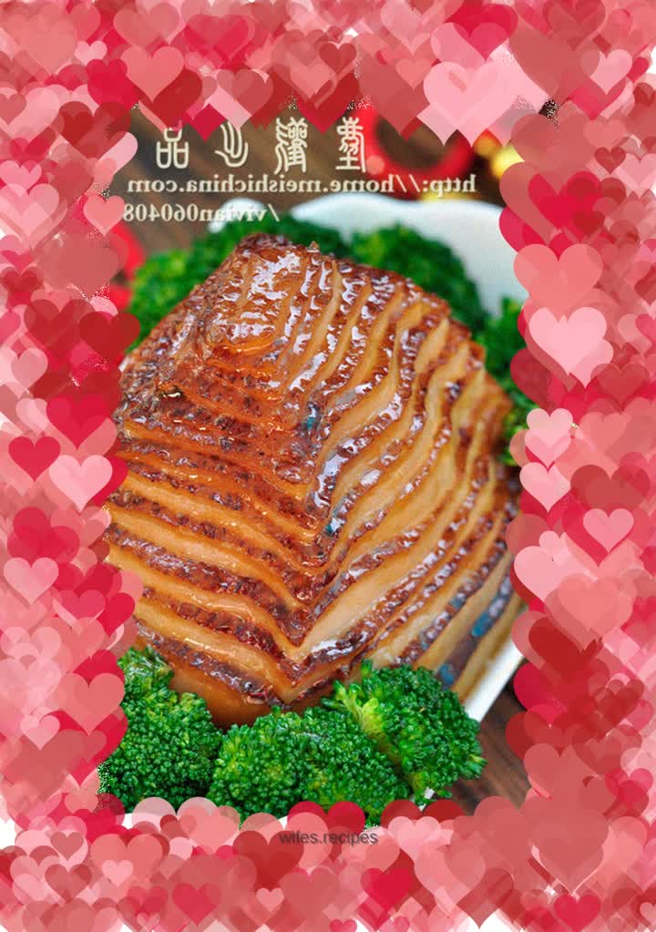 Braised pork with double winter pickles