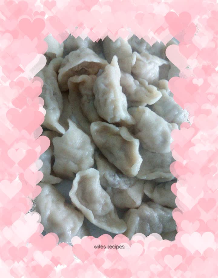 Cabbage and mutton dumplings