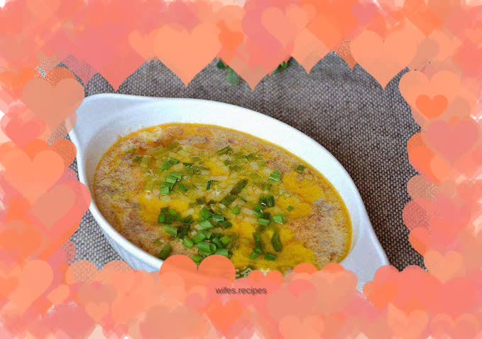 Braised eggs with sesame shrimp paste