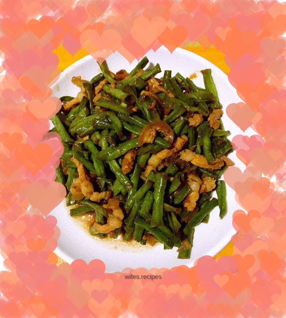 Stir-fried Pork with Beans