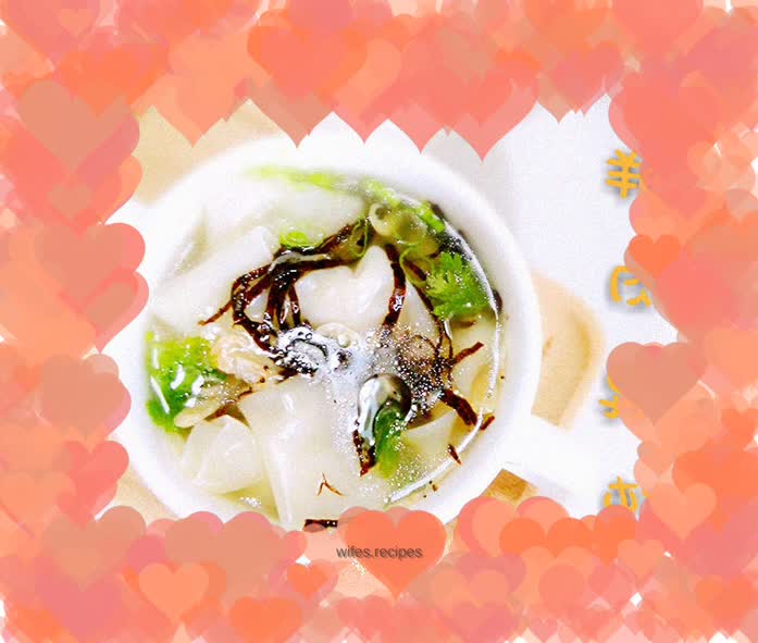 Fresh meat wonton stew