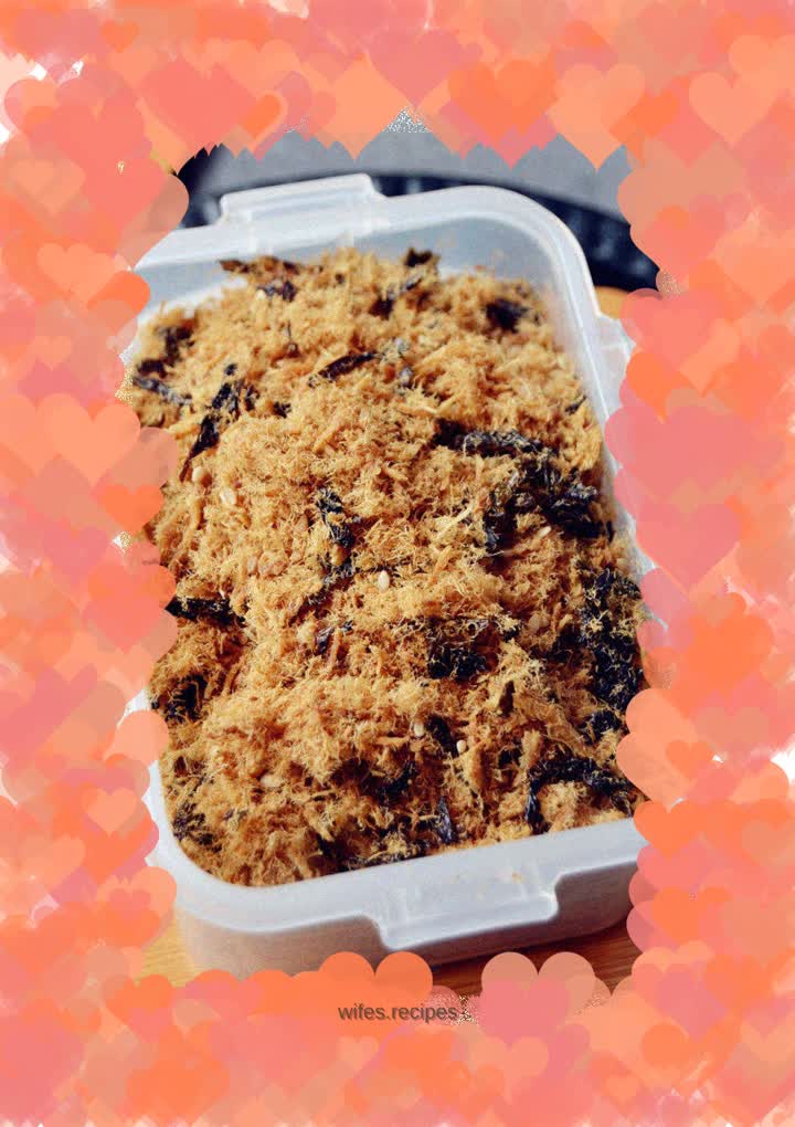Sweet Seaweed and Pork Floss