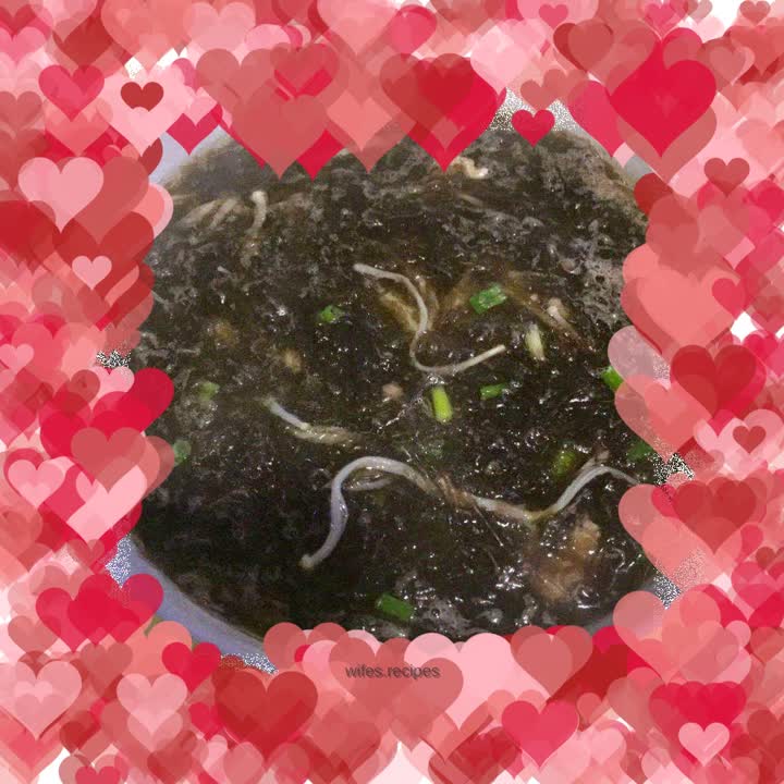 Seaweed soup