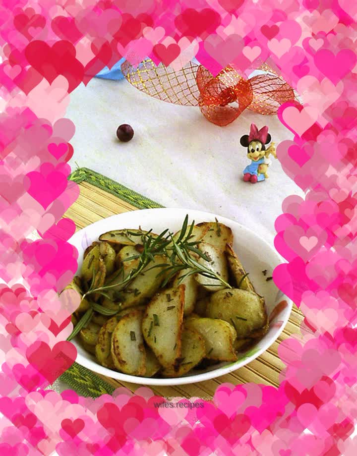 Rosemary fried baby potatoes
