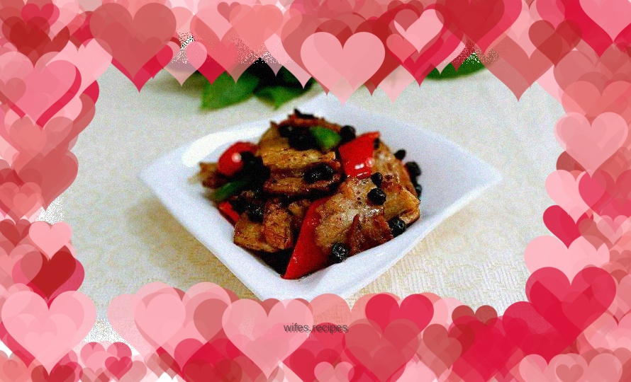 Twice-cooked Pork with Black Bean Flavor