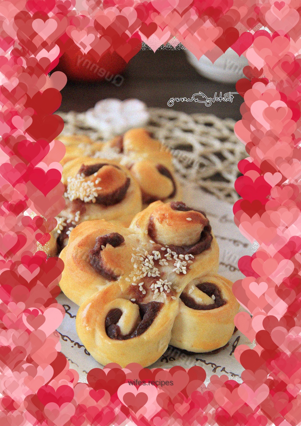 Bean Paste Lucky Buns