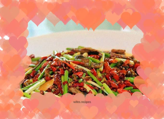 Spicy fried eel with garlic