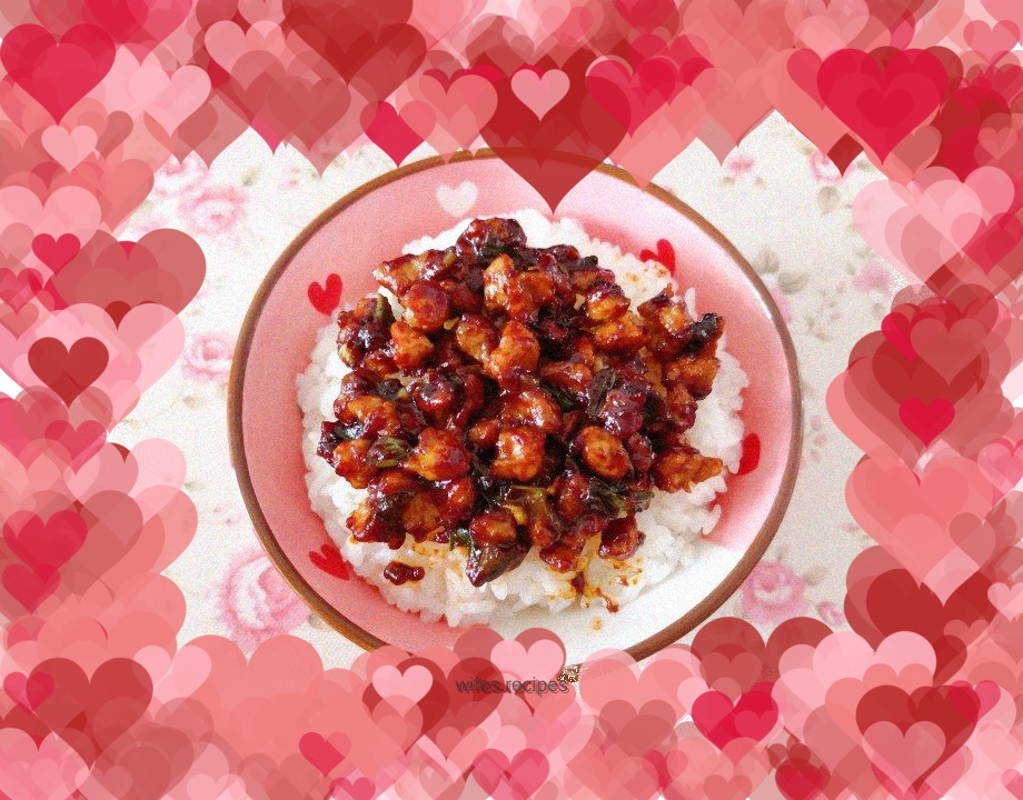 Meat Sauce Rice Bowl