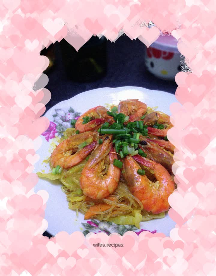Laksa Shrimp Fried Vermicelli
