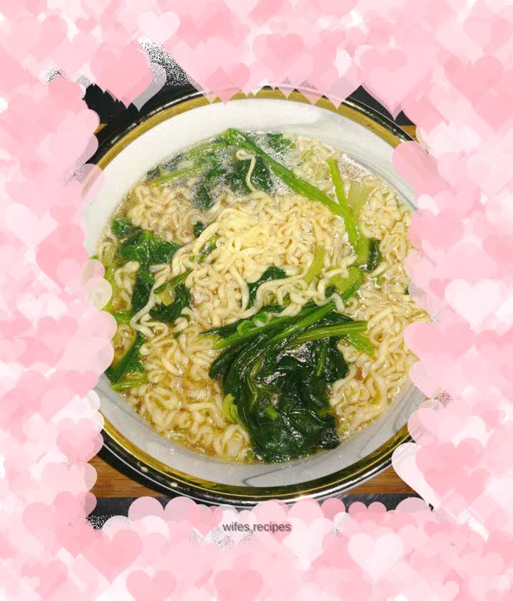 Pork bone instant noodles