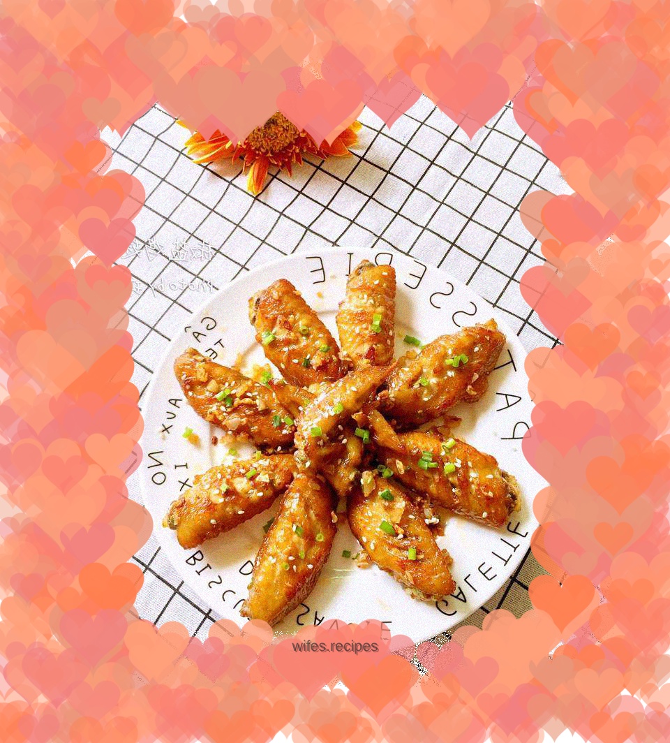 Salt and pepper chicken wings