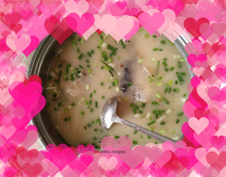 Crucian carp soup