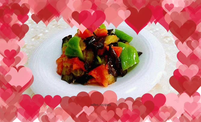 Grilled eggplant with less oil