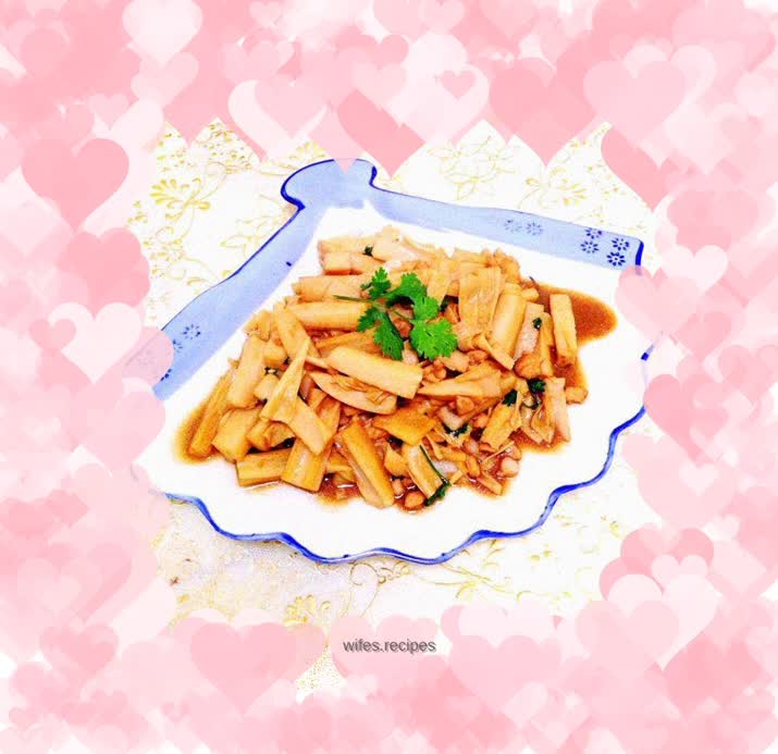[Fried Beancurd and Lotus Root Strips]----A different way to eat lotus root