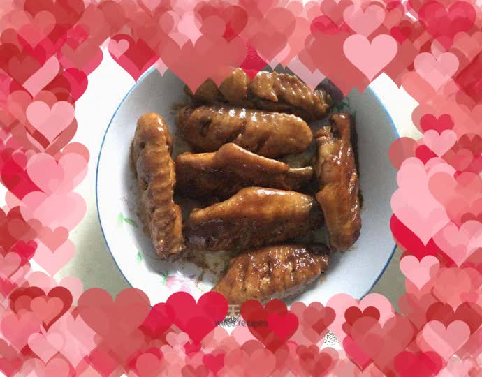 Braised chicken wings