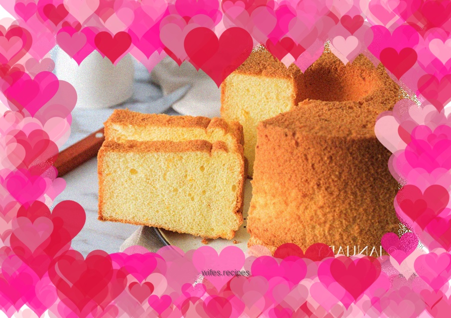 Orange chiffon cake