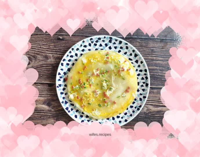 Breakfast egg pancake