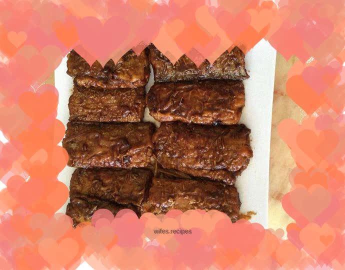 Braised hairtail fish