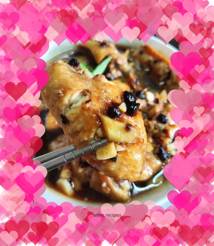 Steamed Chicken Wings with Black Beans and Garlic Sauce