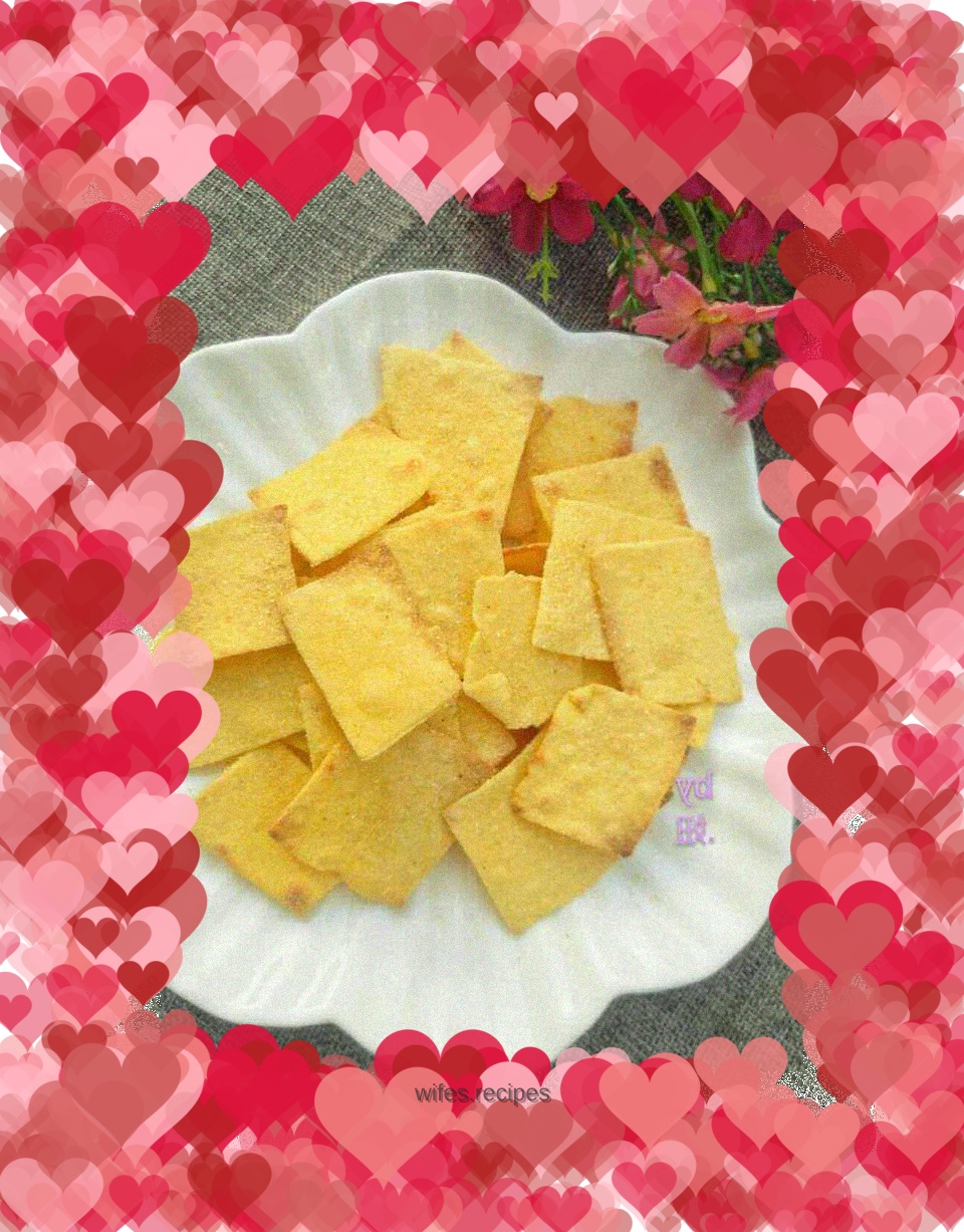 Cornmeal whole grain snacks, delicious
