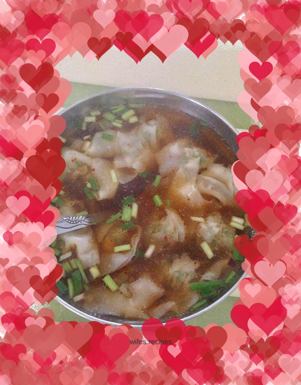 Shepherd's Purse and Fresh Meat Wontons