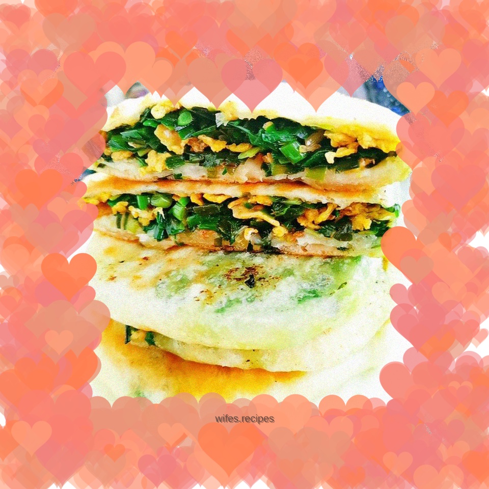 Leek and egg pie