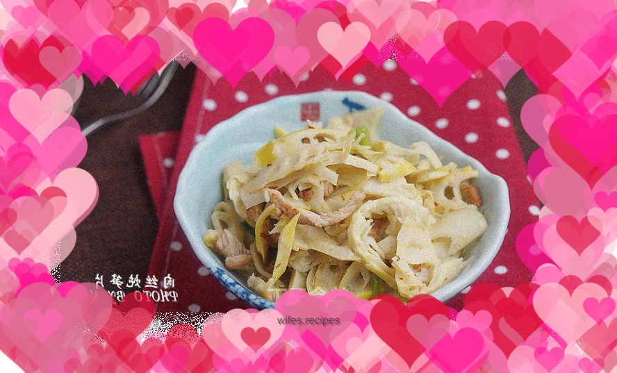 【Changde】Shredded pork and bamboo shoots stewed