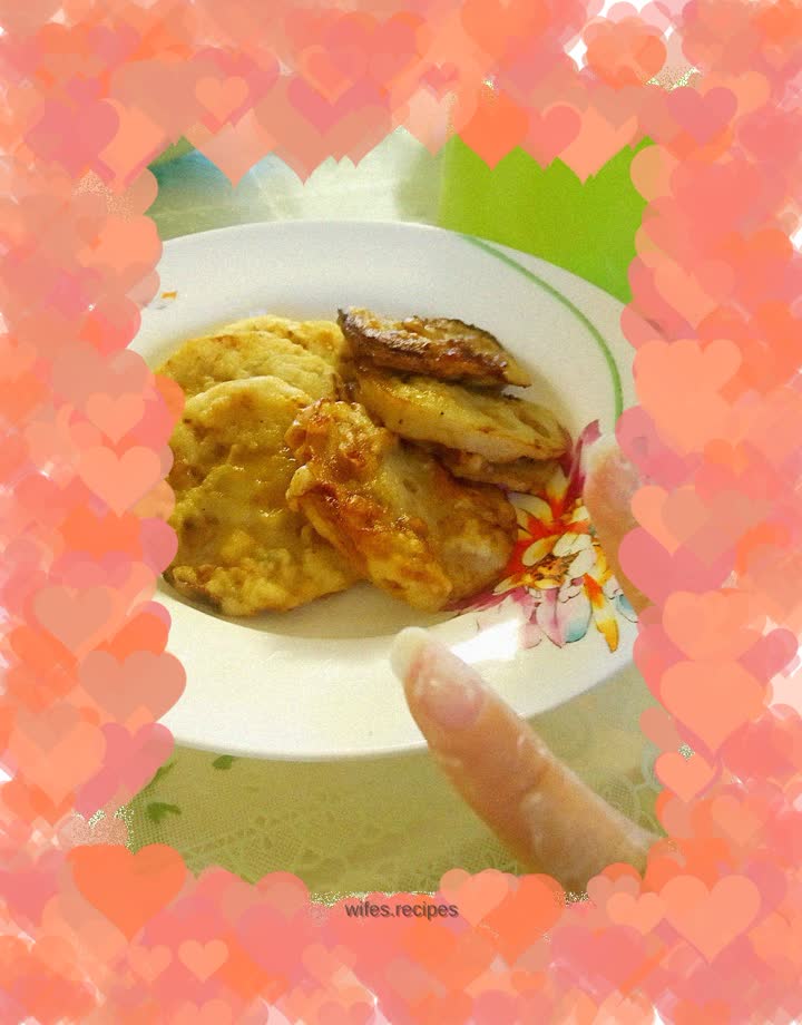 Pan-fried lotus root box