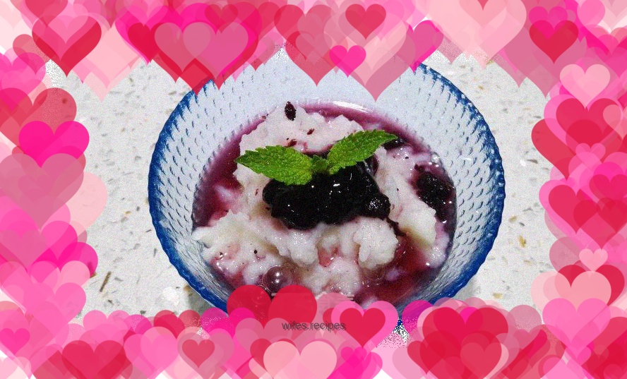Blueberry Yam Puree