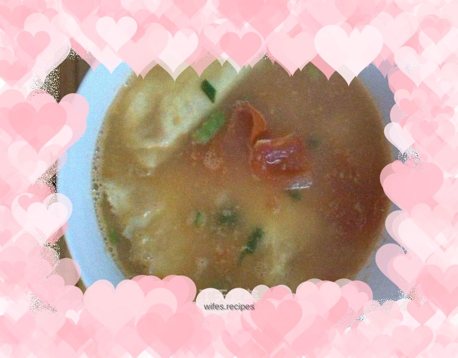 Tomato and egg soup