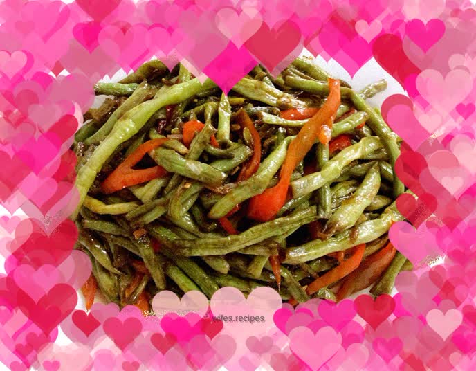 Stir-fried green beans