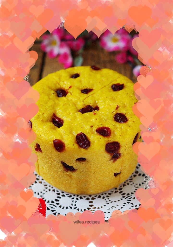 Cornmeal steamed cake