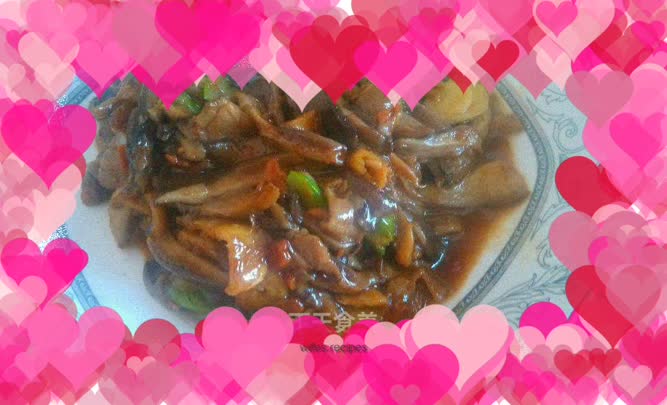 Sauce-flavored Mushrooms