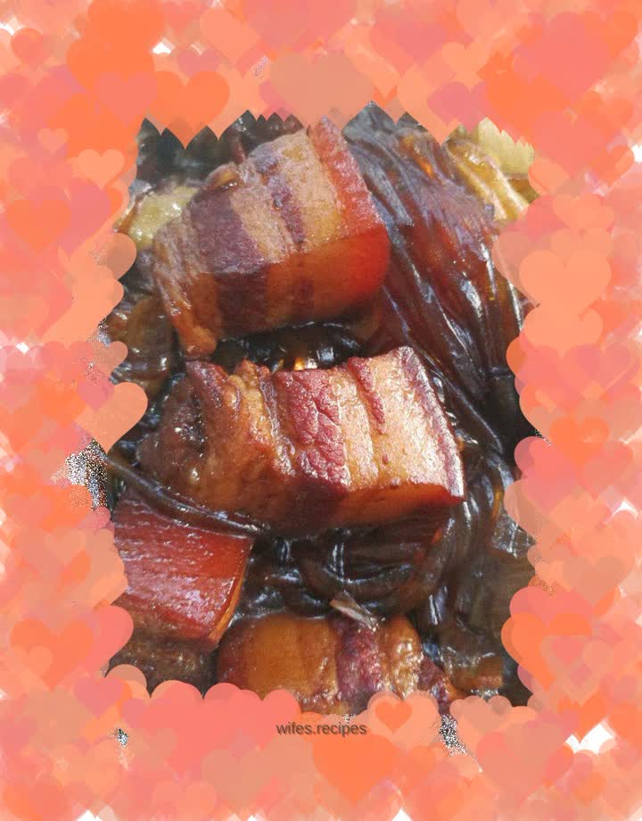 Dad’s braised pork