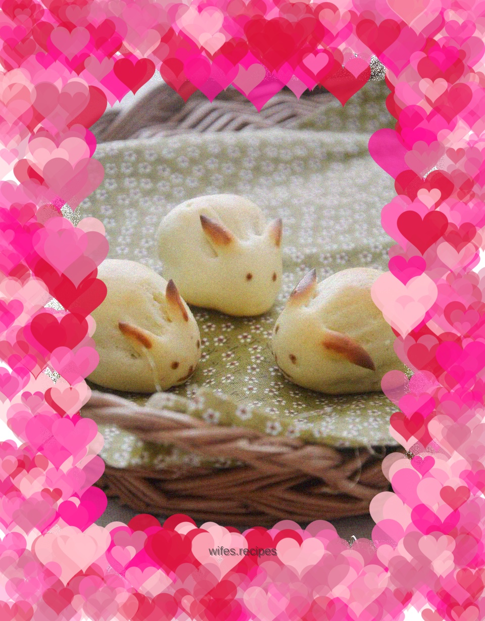 Little rabbit roasted fruit