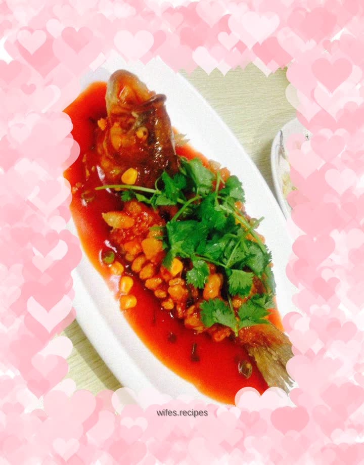 Wealthy flower blooming fish