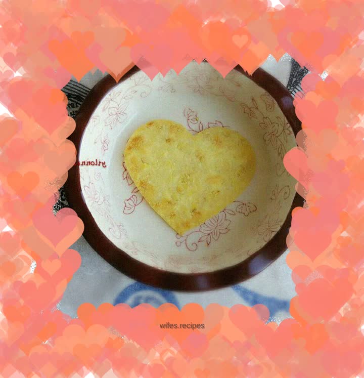 Egg yolk oatmeal cake