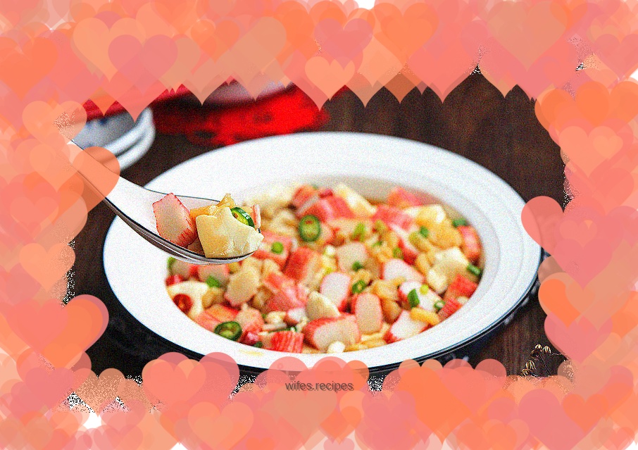 Crab Fillet Steamed Tofu